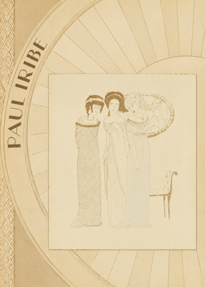 Paul Iribe Elegant Figures No6 - Plakat