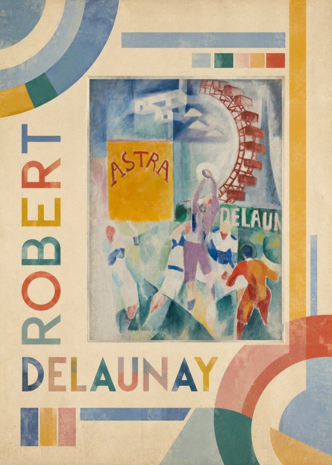 Robert Delaunay Poster for Astra No2 - Plakat