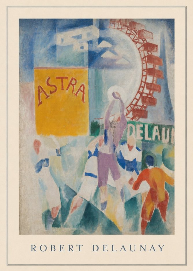 Robert Delaunay Poster for Astra No4 - Plakat