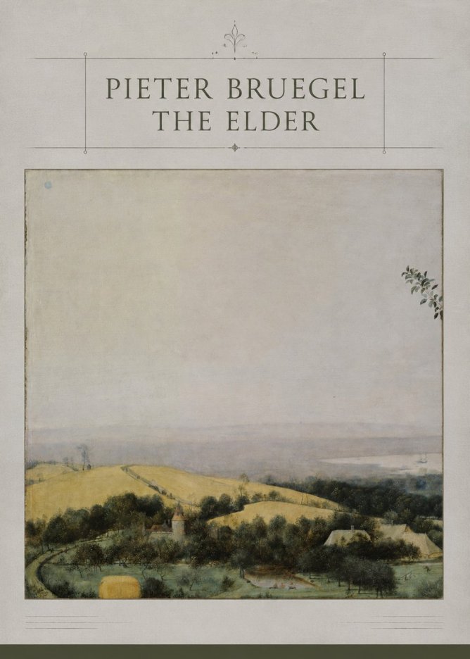 Pieter Bruegel The Harvesters VI No6 - Plakat