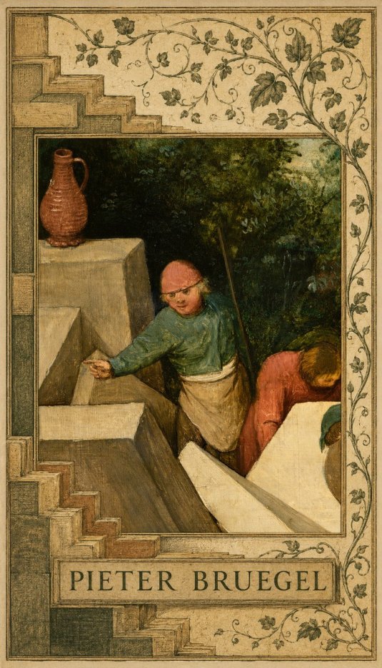 Pieter Bruegel The Tower of Babel XIX No4 - Plakat