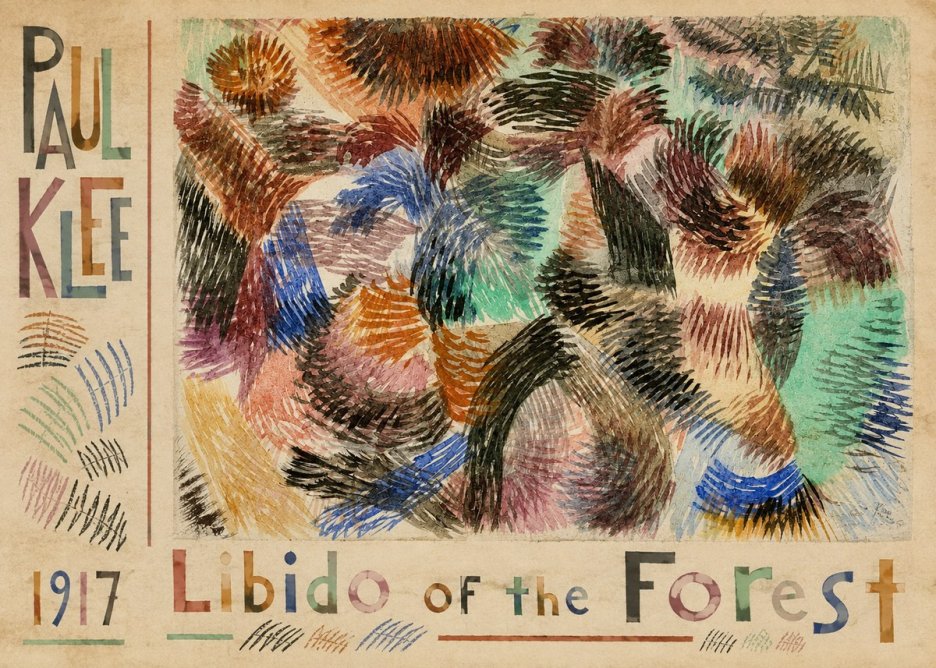 Paul Klee Libido of the Forest No5 - Plakat