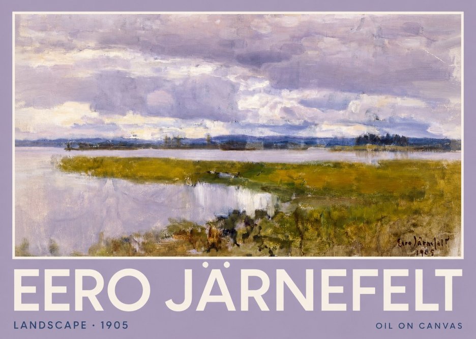 Eero Järnefelt Landscape No2 - Plakat