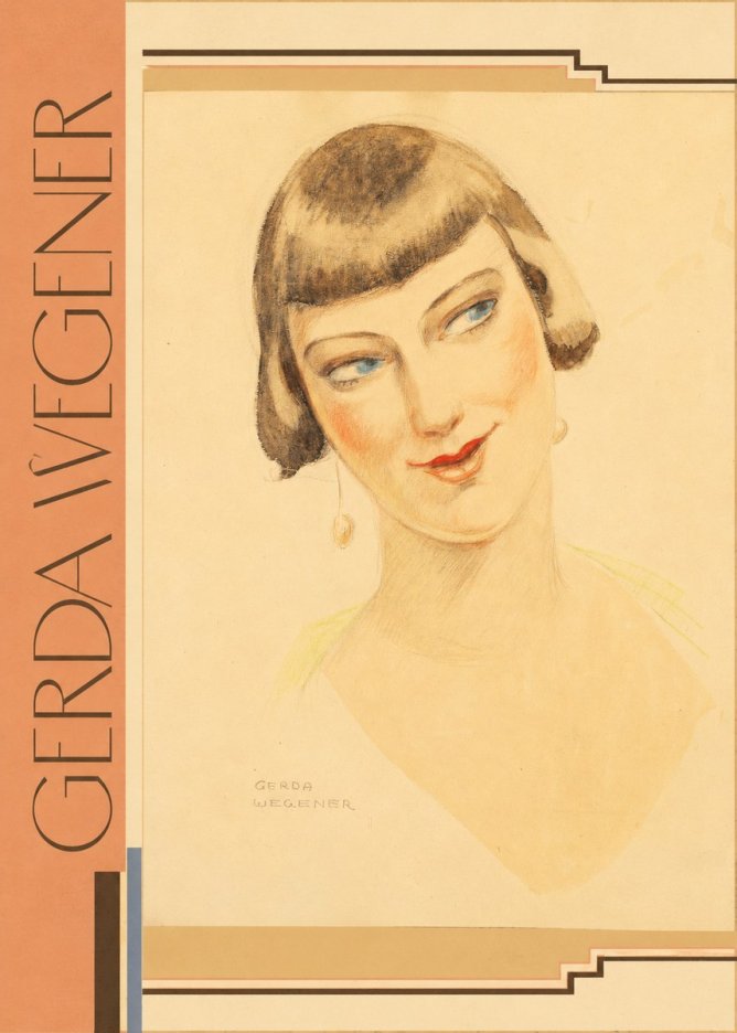 Gerda Wegener Portrait of a Lady No2 - Plakat