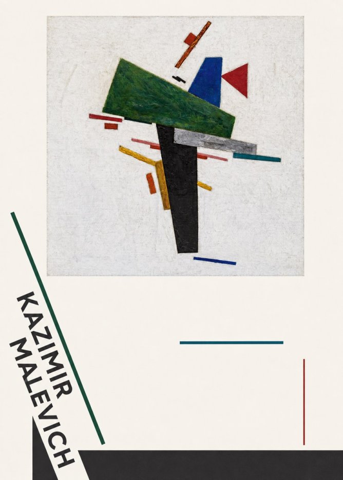 Kazimir Malevich Suprematist Composition II No2 - Plakat