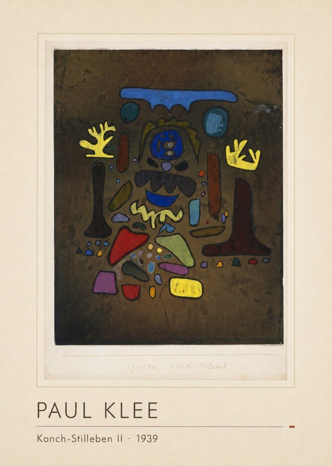 Paul Klee Konch-stilleben Ii No1 - Plakat