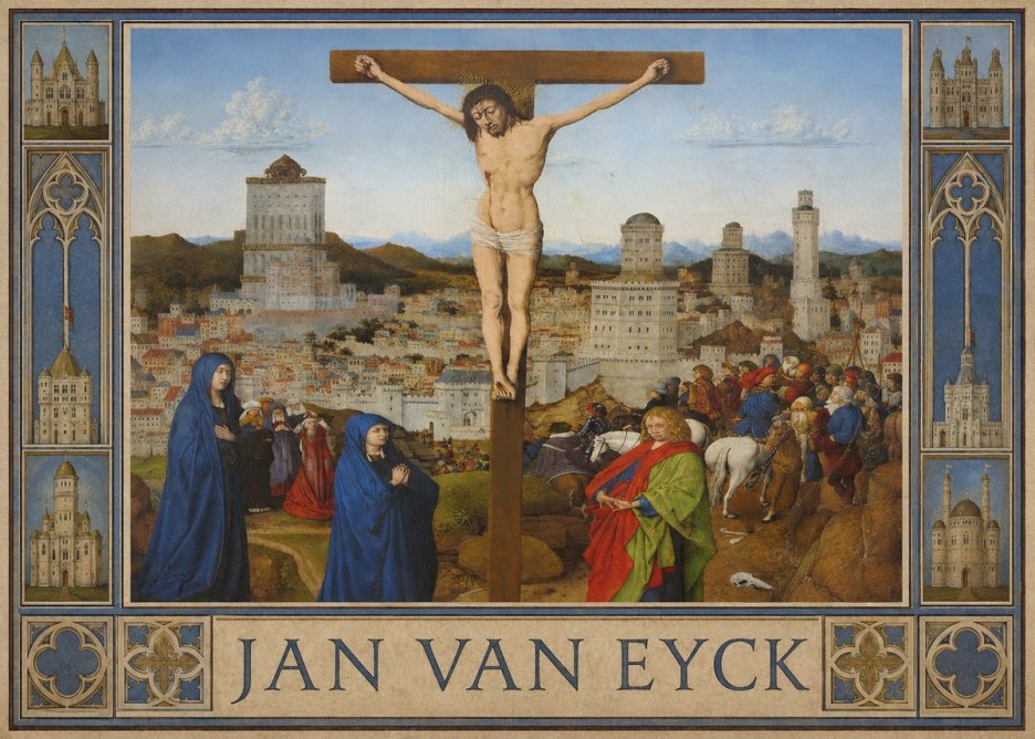 Jan van Eyck The Crucifixion No2 - Plakat