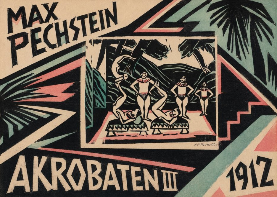 Max Pechstein Akrobaten Iii No5 - Plakat