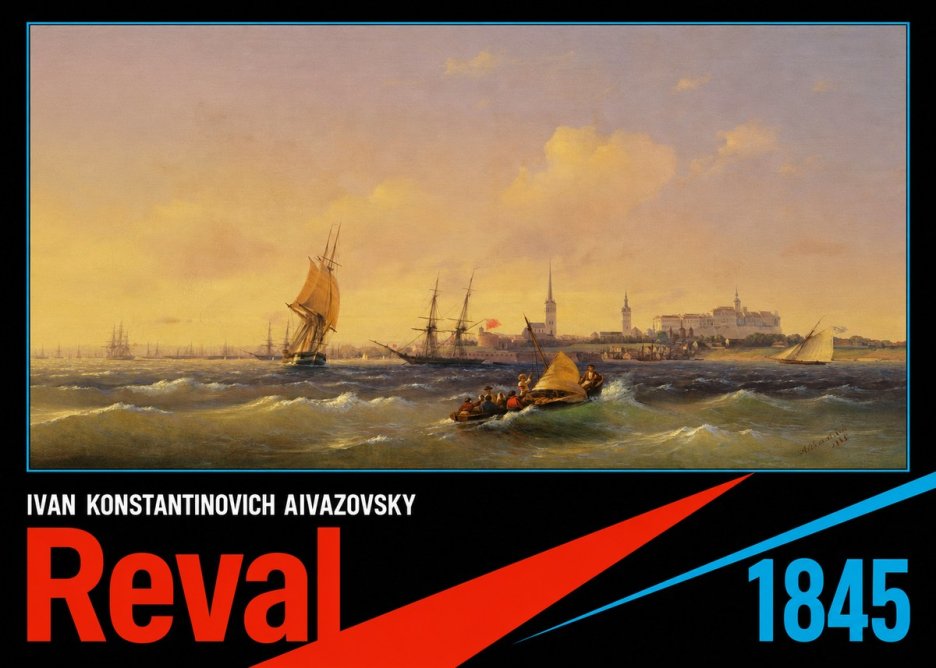 Ivan Konstantinovich Aivazovsky Reval No5 - Plakat