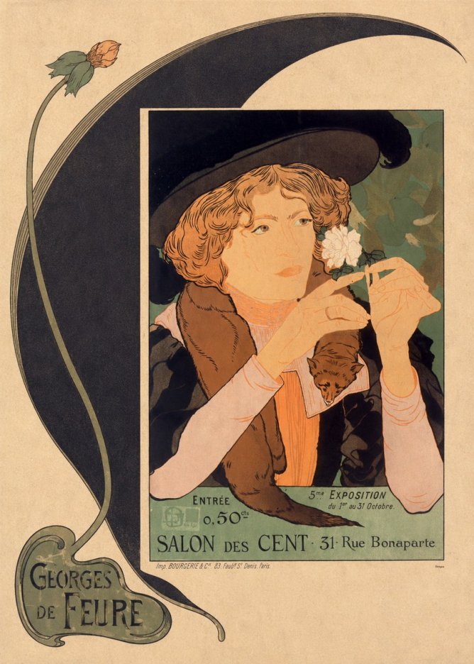 Georges de Feure Georges De Feure III No4 - Plakat