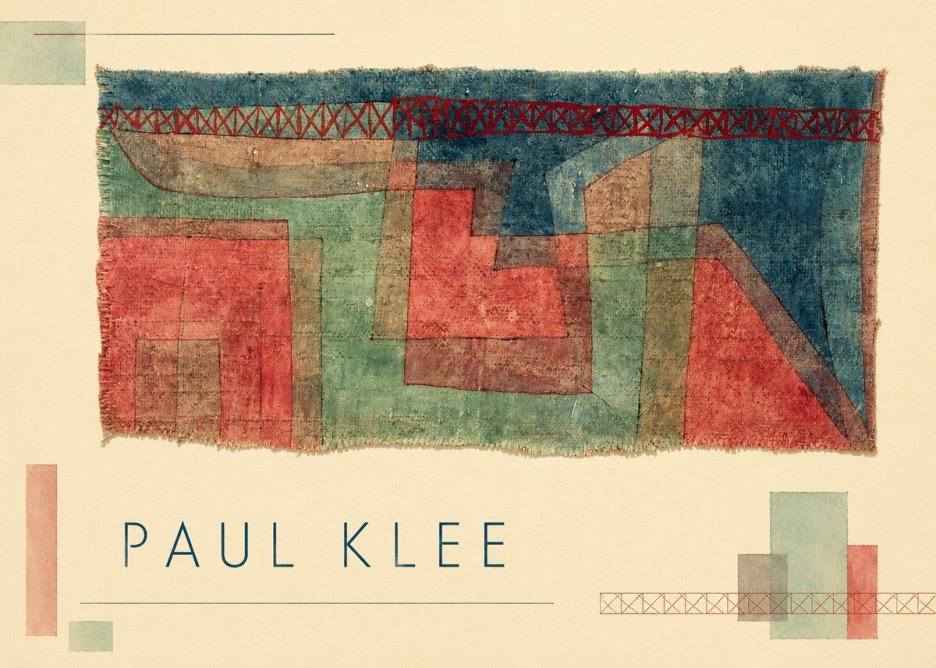 Paul Klee Textile Picture No3 - Plakat