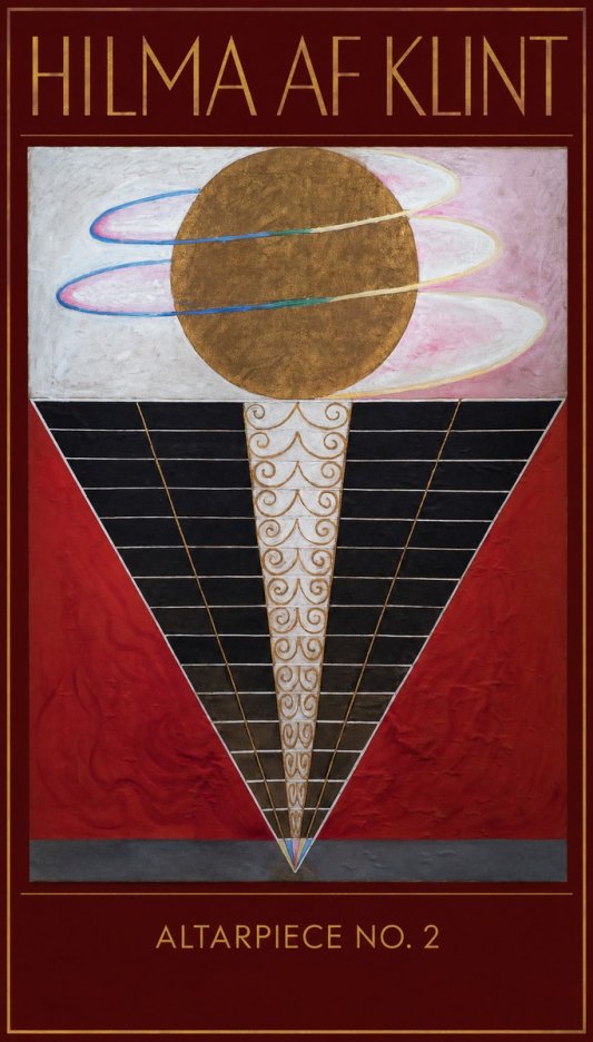 Hilma af Klint The Ten Largest, No. 1, Childhood II No3 - Plakat