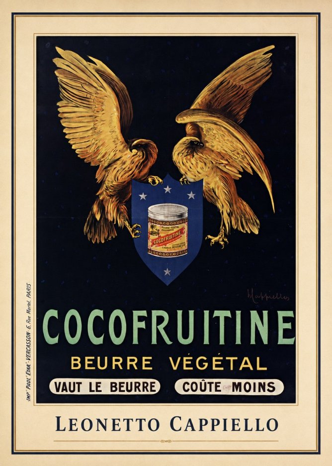 Leonetto Cappiello Cocofrutine No3 - Plakat