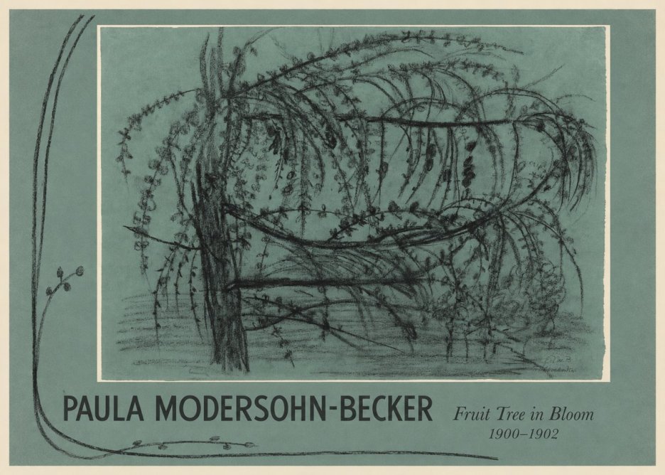 Paula Modersohn-Becker Fruit Tree in Bloom No1 - Plakat