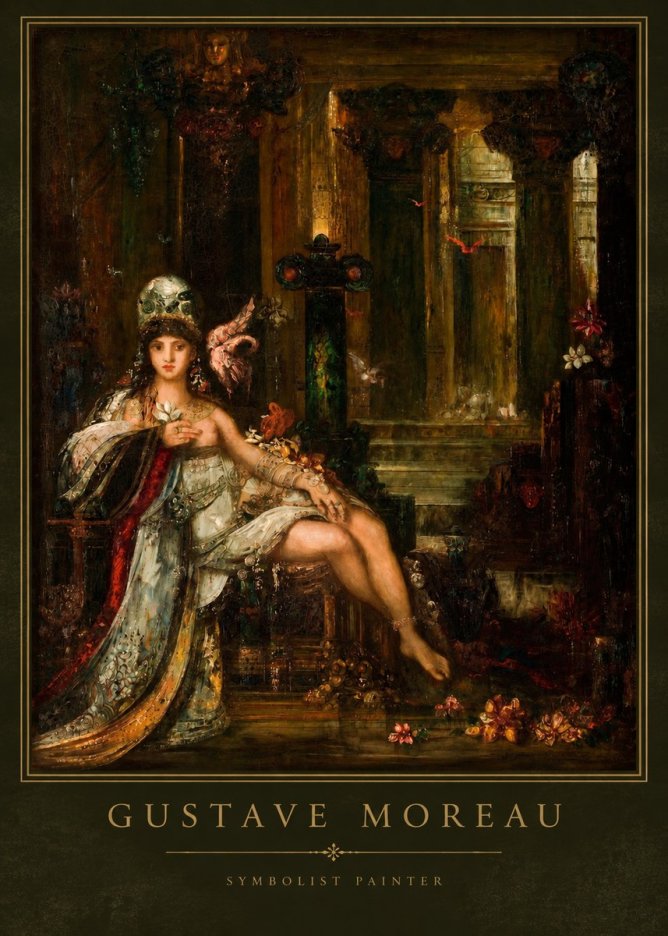 Gustave Moreau Salome III No3 - Plakat