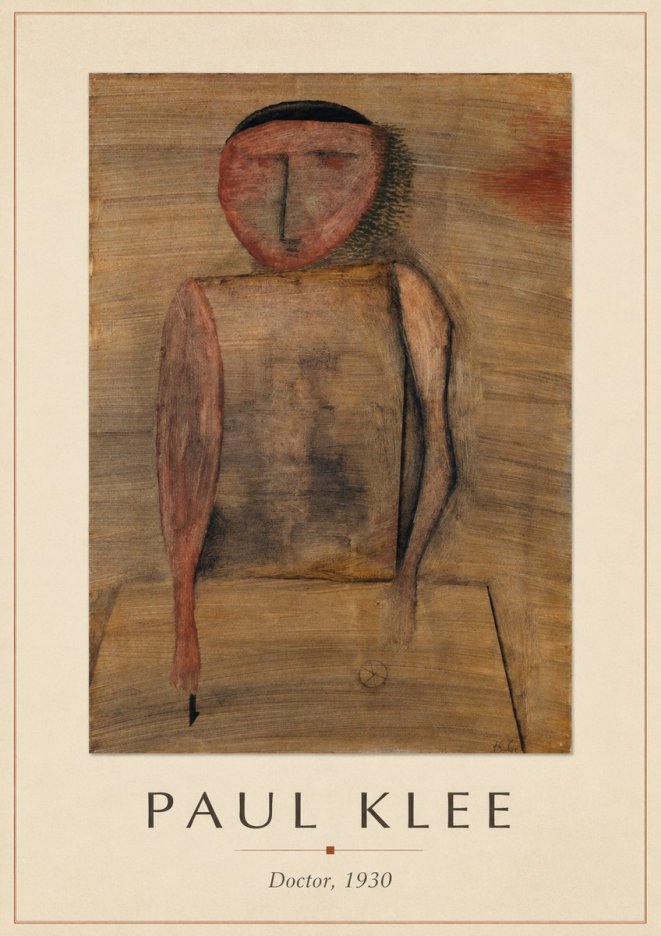 Paul Klee Doctor No5 - Plakat