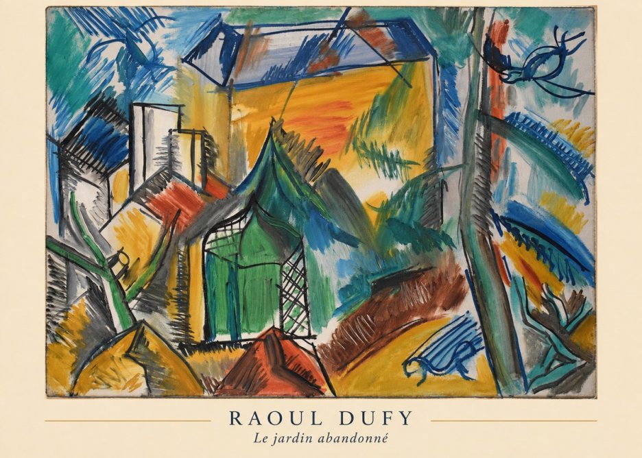 Raoul Dufy Le Jardin Abandonné No4 - Plakat