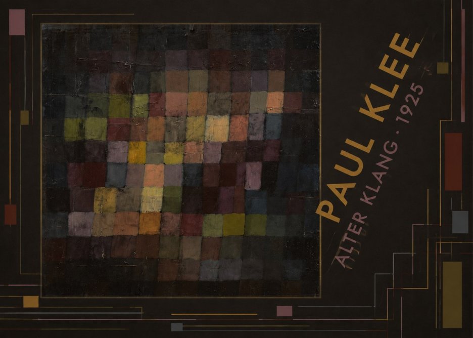 Paul Klee Alter Klang No3 - Plakat