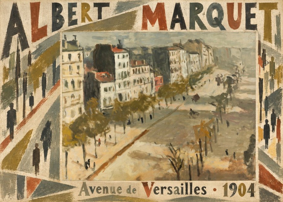Albert Marquet Avenue De Versailles · 1904 No6 - Plakat
