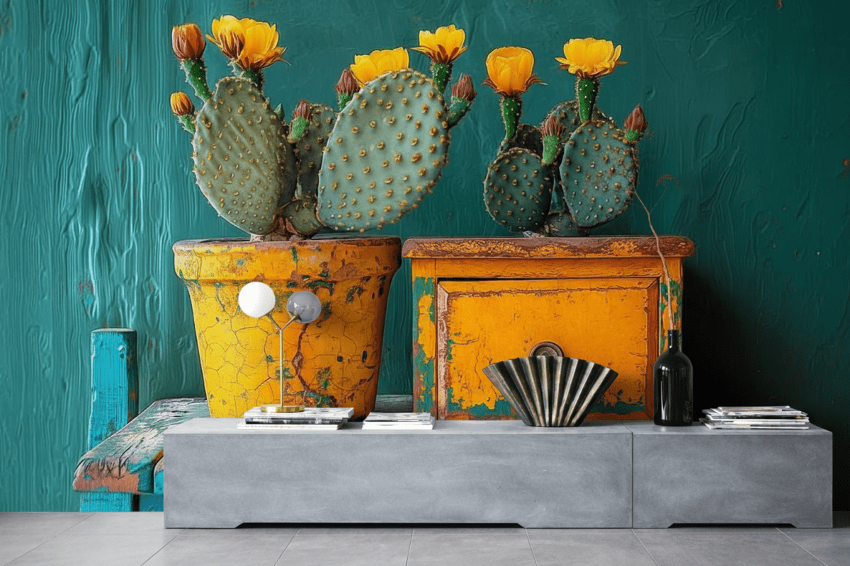 Rustic Cactus Portrait