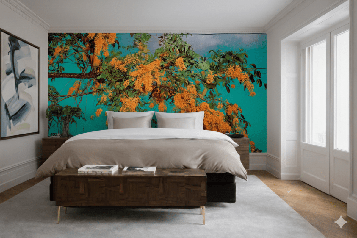 Sunlit Marigold Canopy