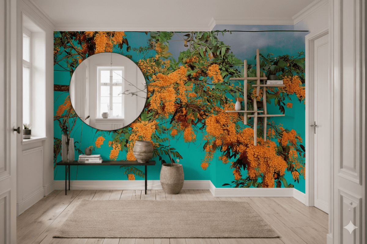 Sunlit Marigold Canopy