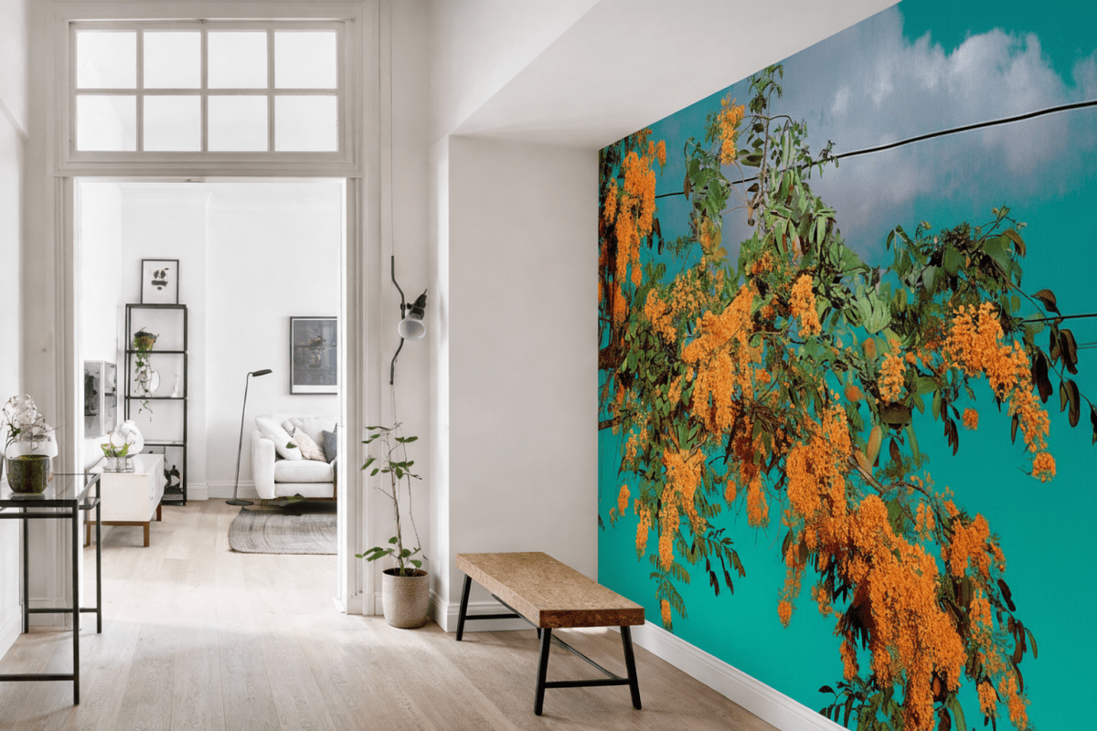 Sunlit Marigold Canopy