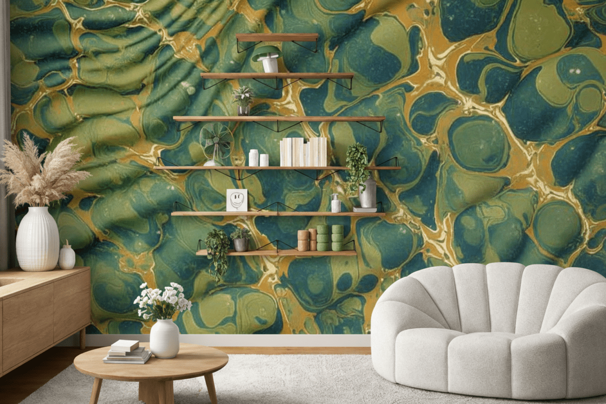 Mocha Marbling