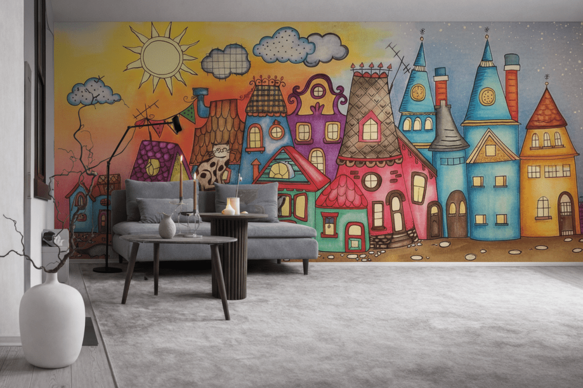 Whimsical Village Vista Ii