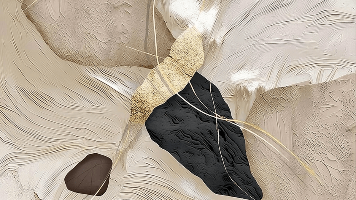 Luminous Basalt Veins