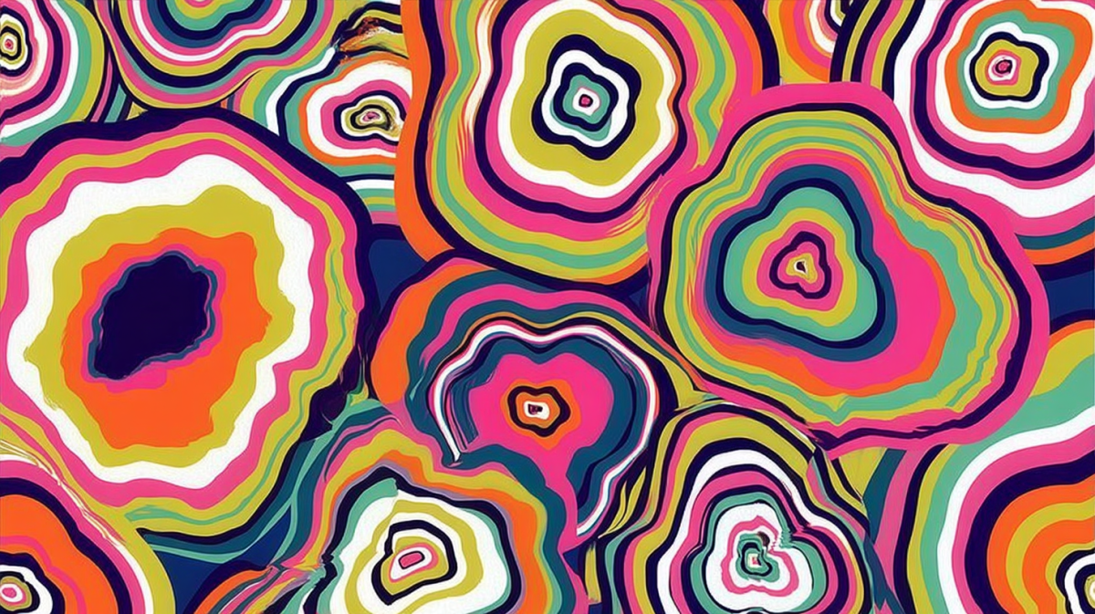 Kaleidoscope Rings