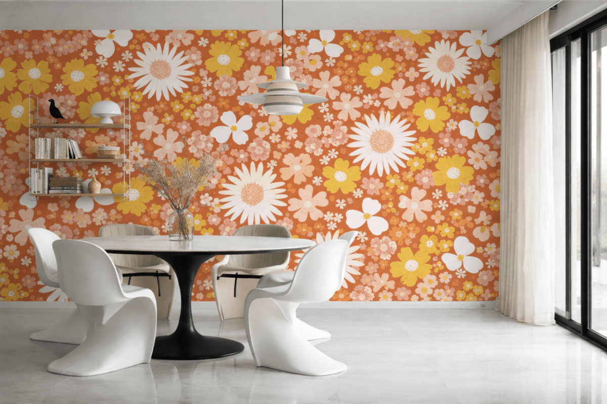 Amber Meadow Fabric
