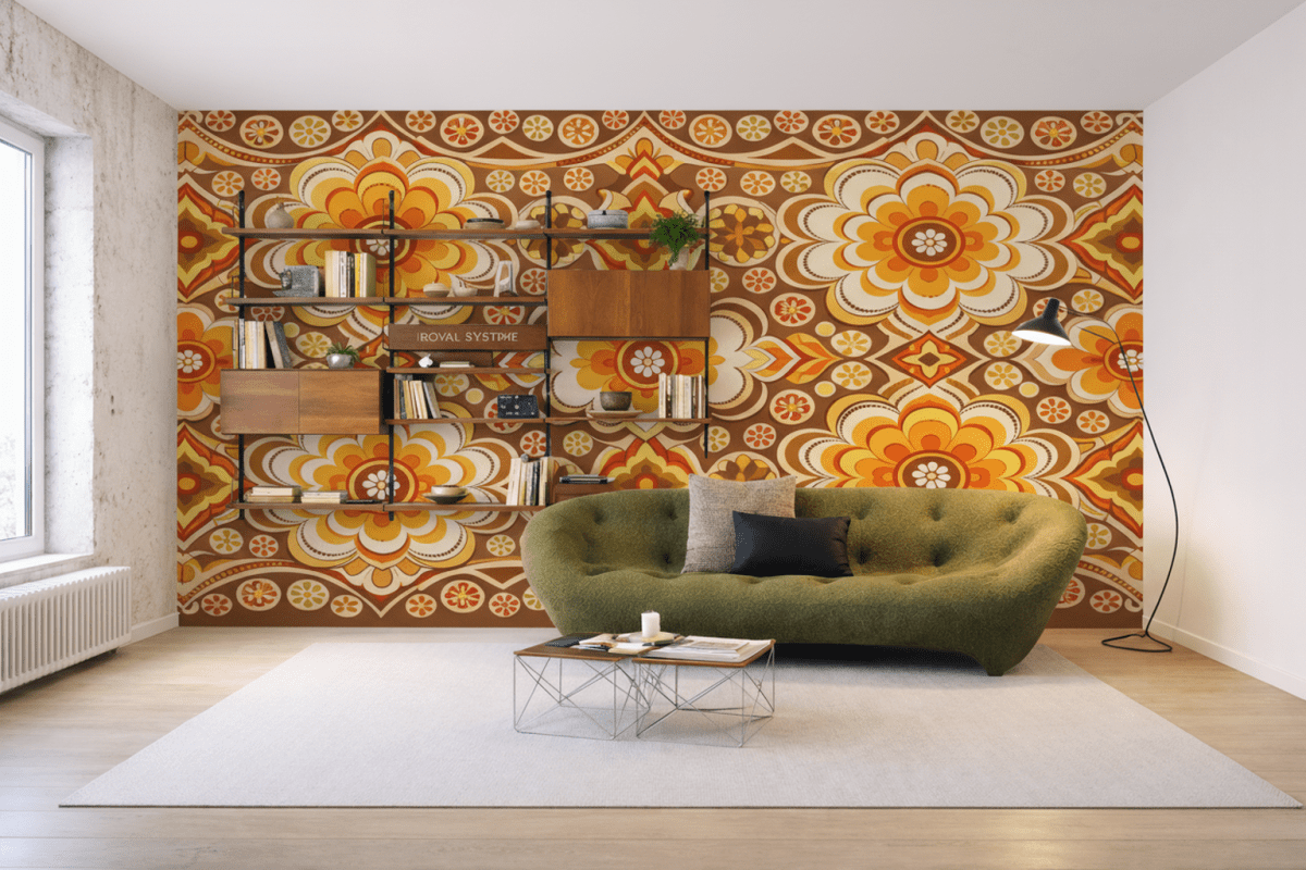 Sunny Floral Tapestry