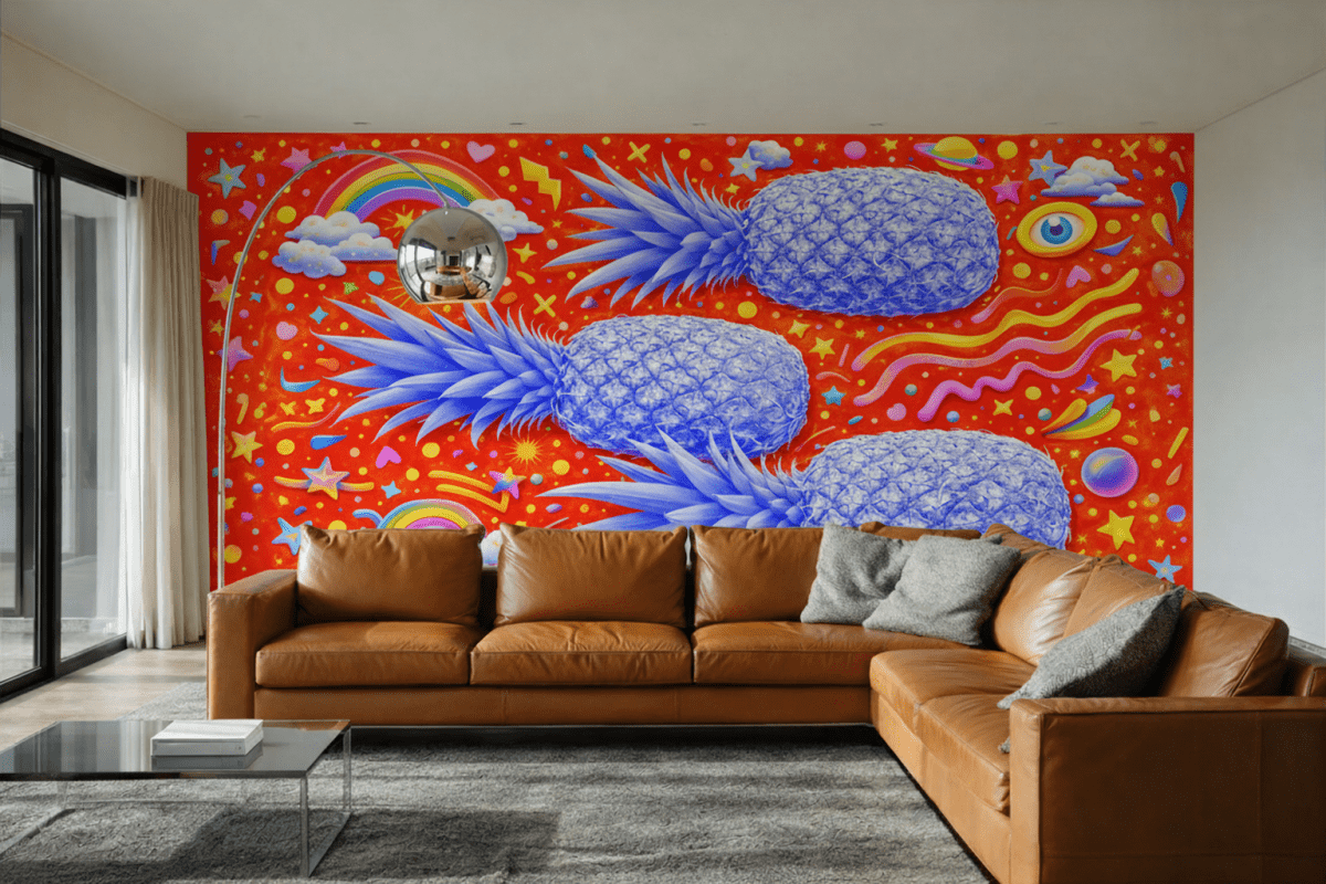 Tropical Pineapple Whimsy