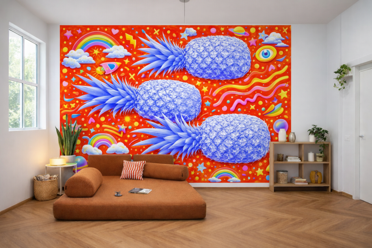 Tropical Pineapple Whimsy
