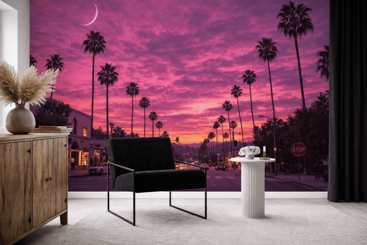 Twilight Palms