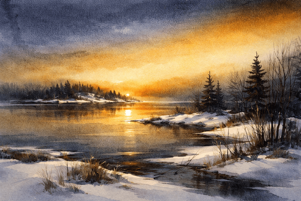 Twilight Reflection