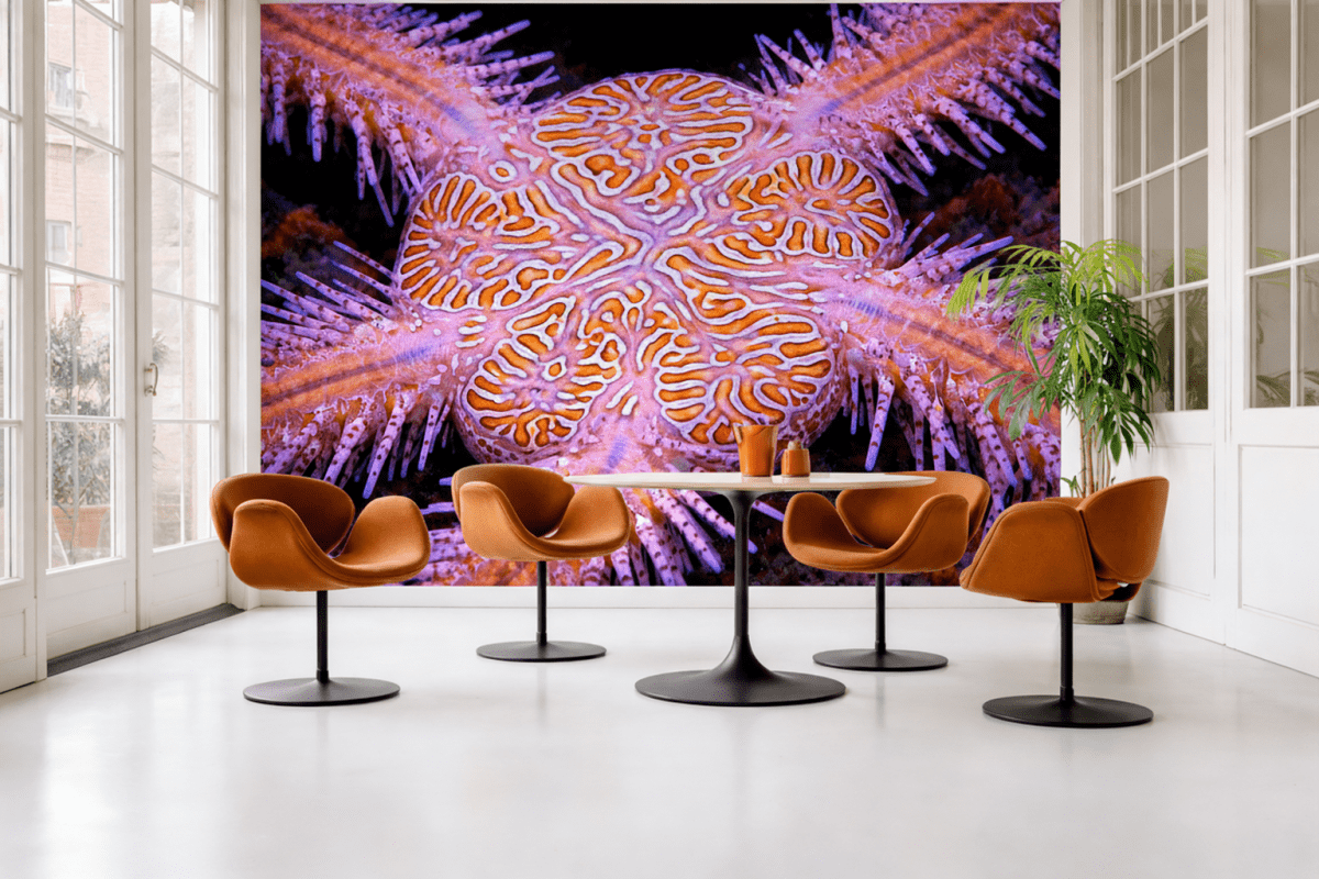 Coral Pattern Mosaic