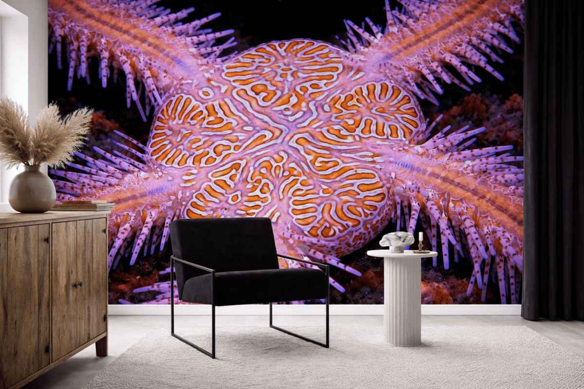 Coral Pattern Mosaic