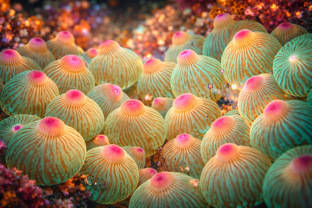 Porcelain Petal Mural