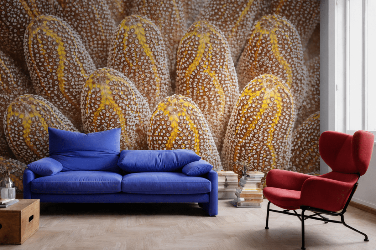 Coral Texture Mural