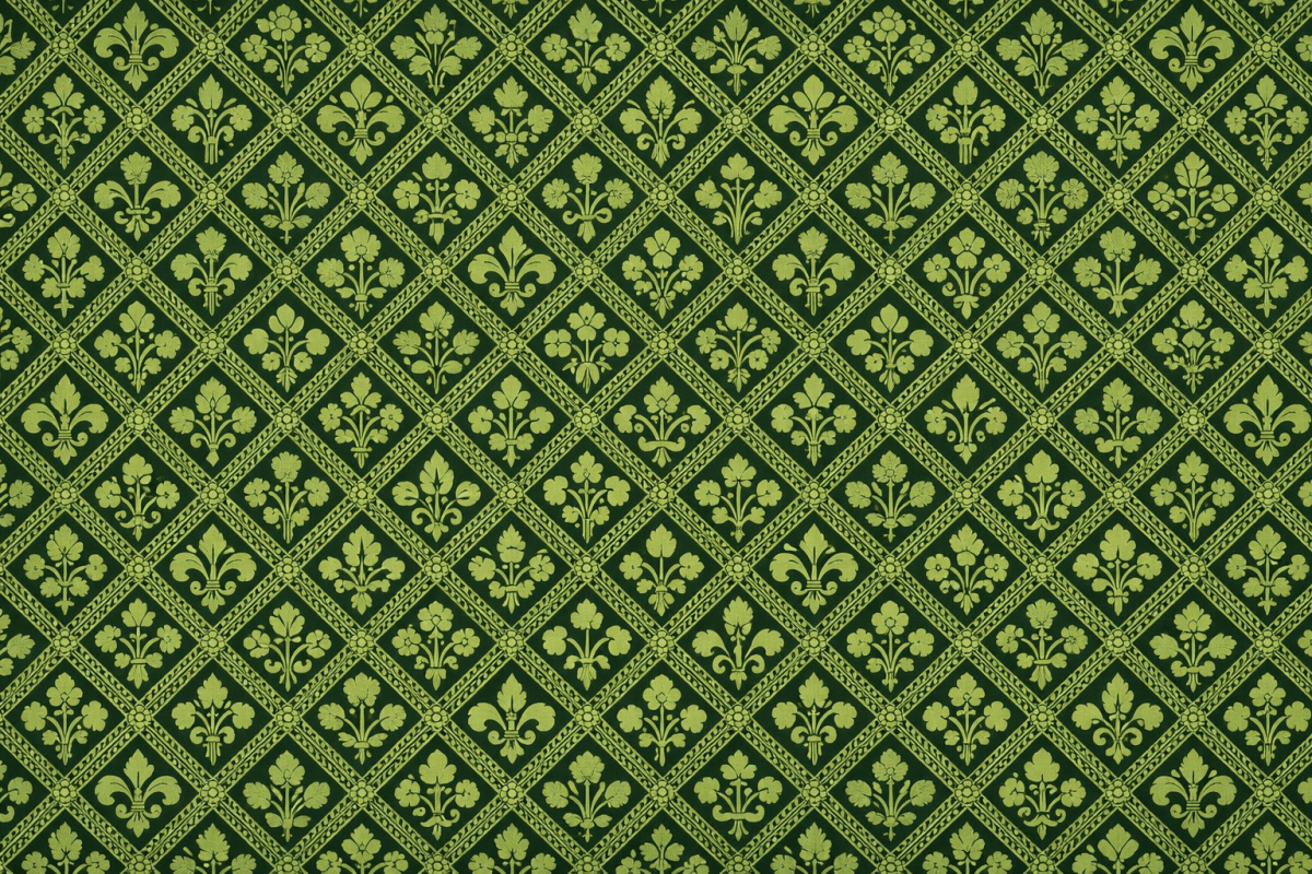 Fleur-De-Lis Mosaic