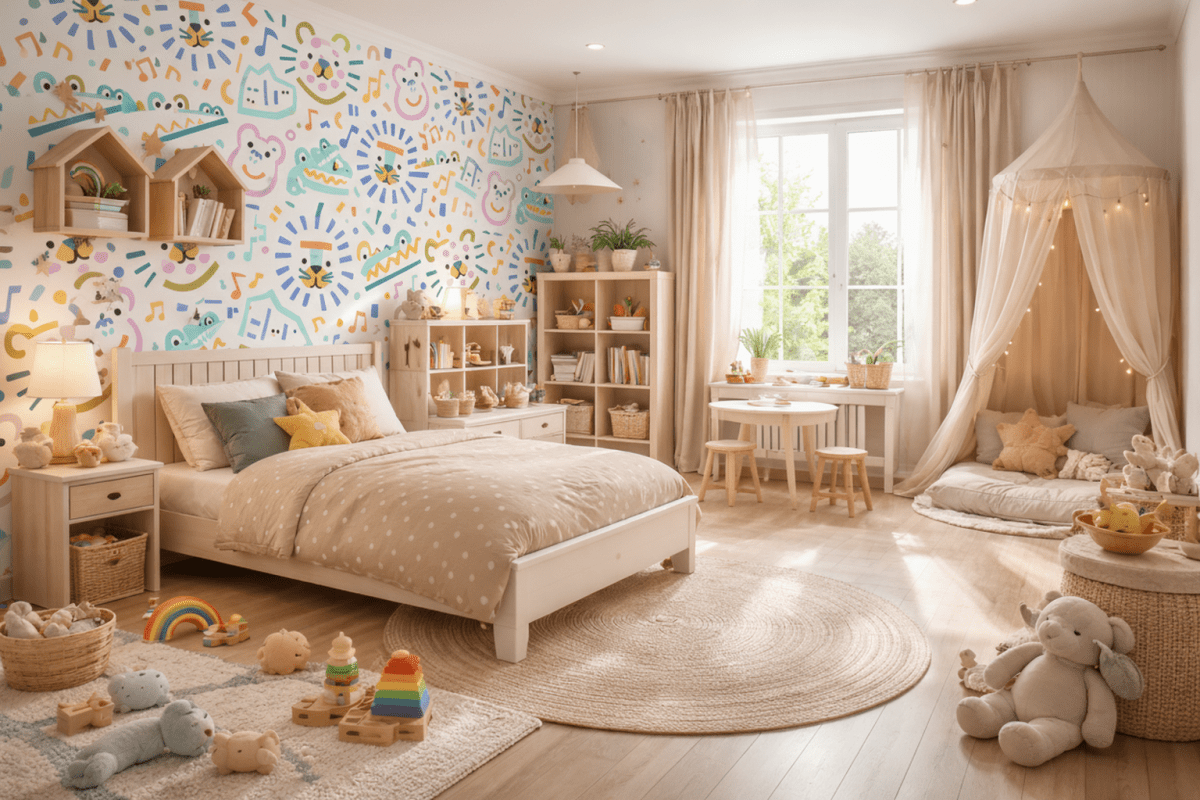 Playful Jungle Menagerie