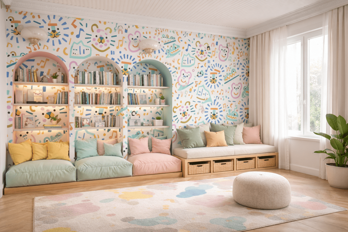 Playful Jungle Menagerie