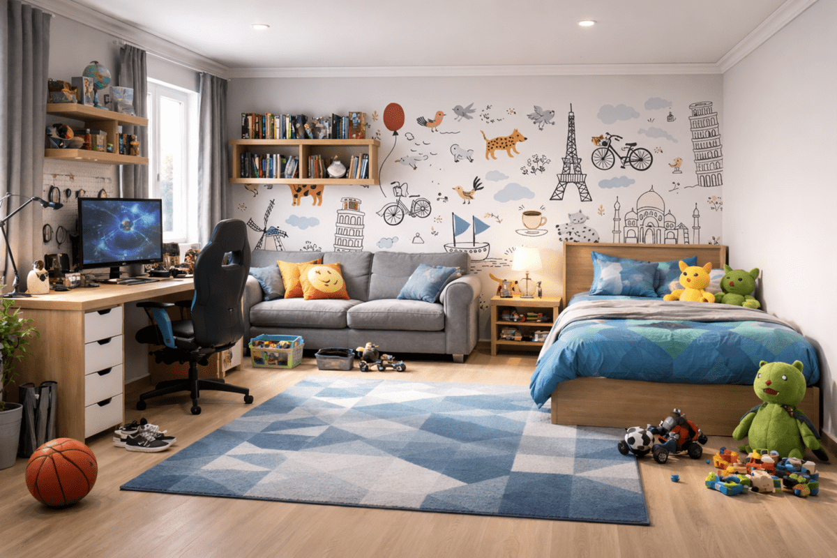 Cartoonish Cityscape