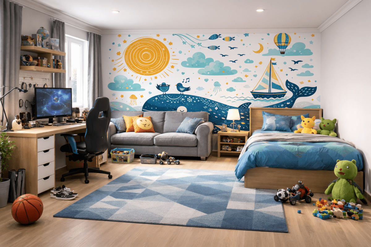 Whale Song Mural
