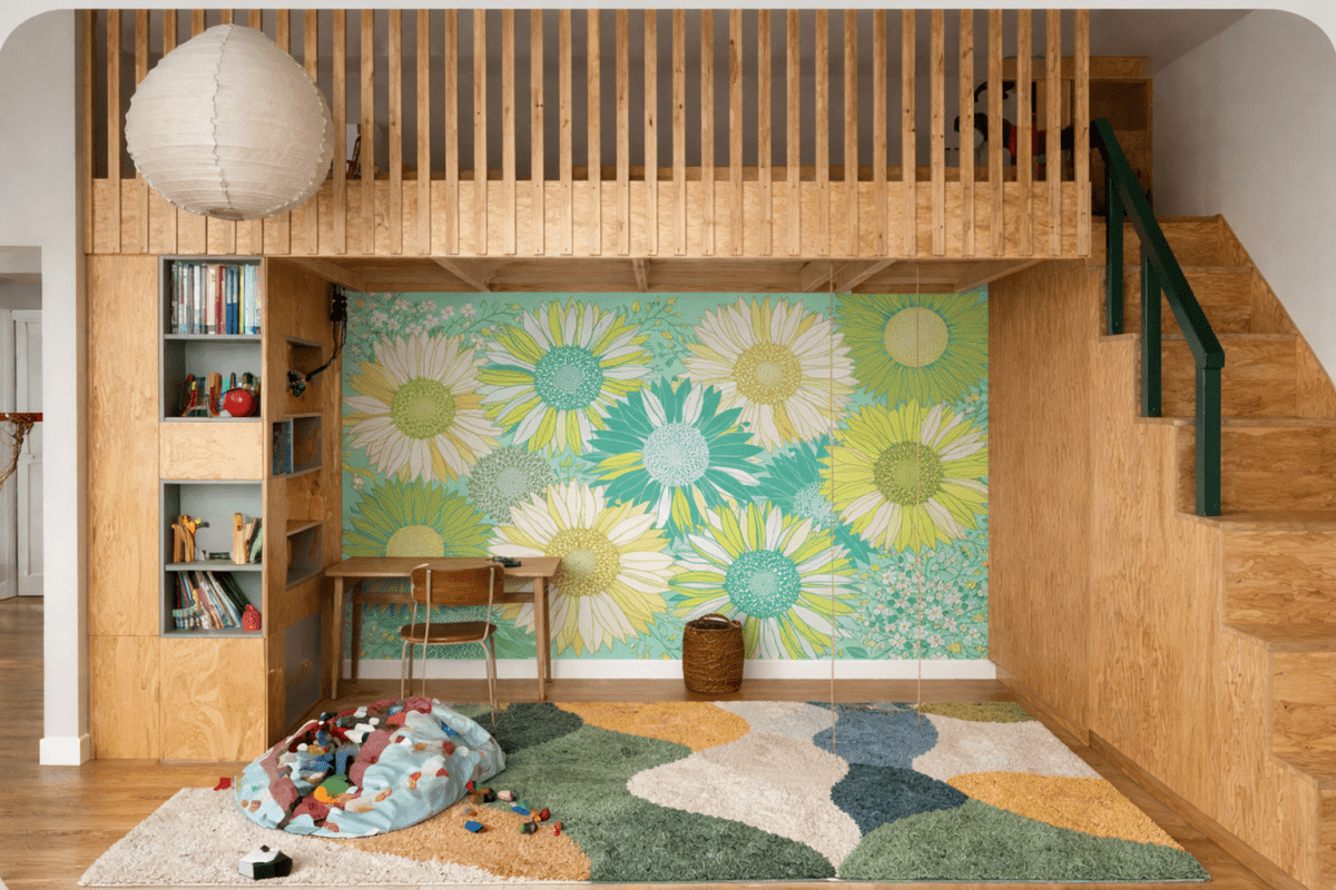 Sunlit Floral Tapestry