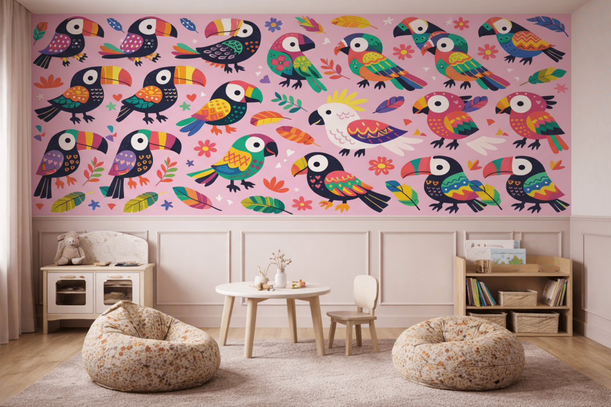 Tropical Feather Parade