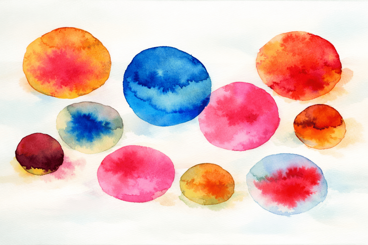 Watercolor Orbs