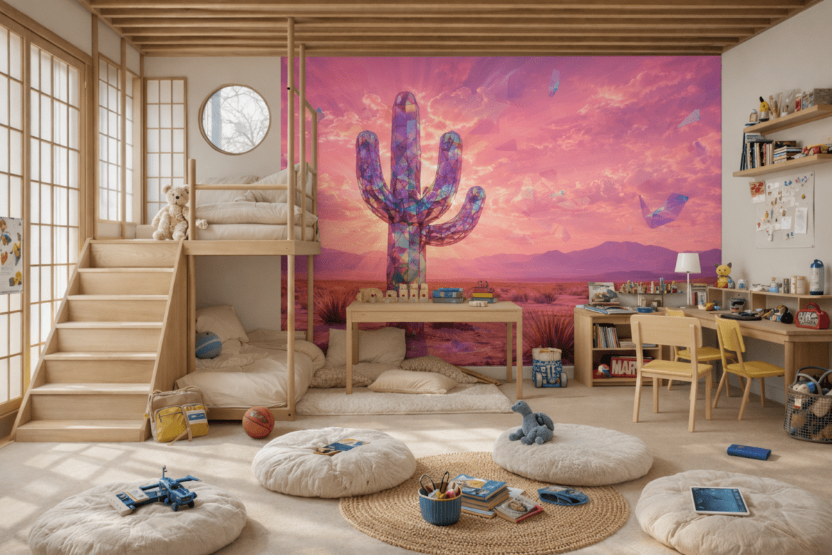 Prismatic Cactus Mirage